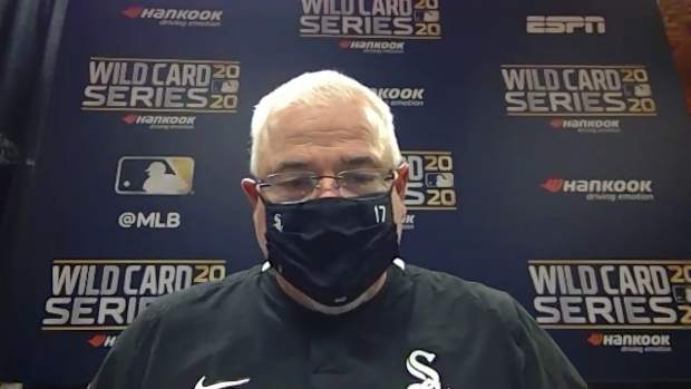 Rick Renteria Postgame WC G2 2020-09-30